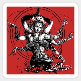 Kali Goddess Sticker